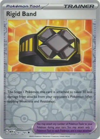 151 Set Rigid Band #165/165 reverse holo